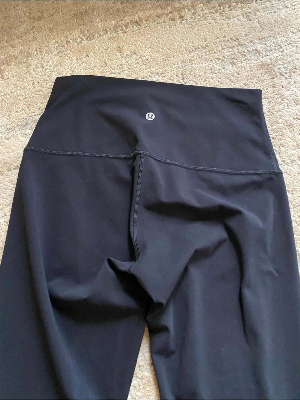 Lululemon Wunder Under Pant Hi-Rise Ombre Black Legging Yoga Pants: 8